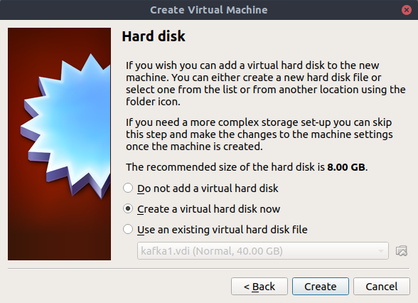 Add hard disk