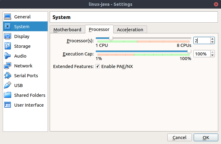 Select 2 Cores